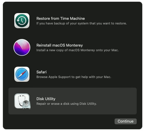 переустановить macOS в режиме восстановления | Очистить другие тома в контейнере Mac