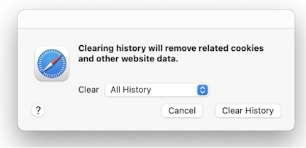 all history | delete downloads on mac