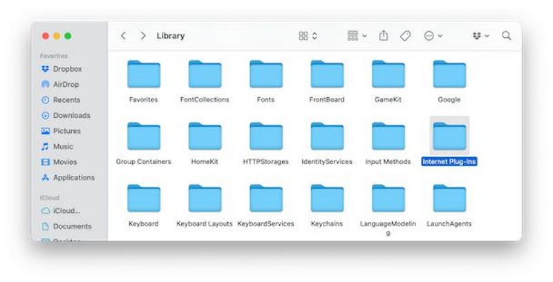 Удалить расширение | сбросить Safari на Mac