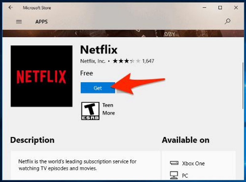 run the Windows Netflix app | download netflix movies on mac