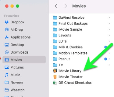 copy iMovie Library | iMovie Not Enough Disk Space