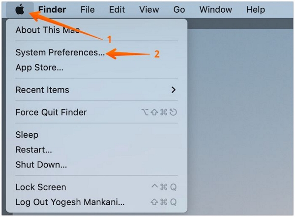 system preferences | delete large files on mac