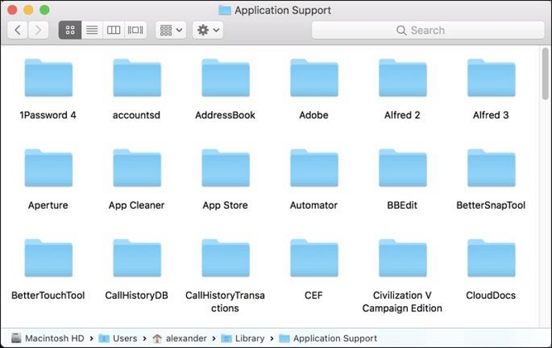 dropbox application support | delete dropbox on mac