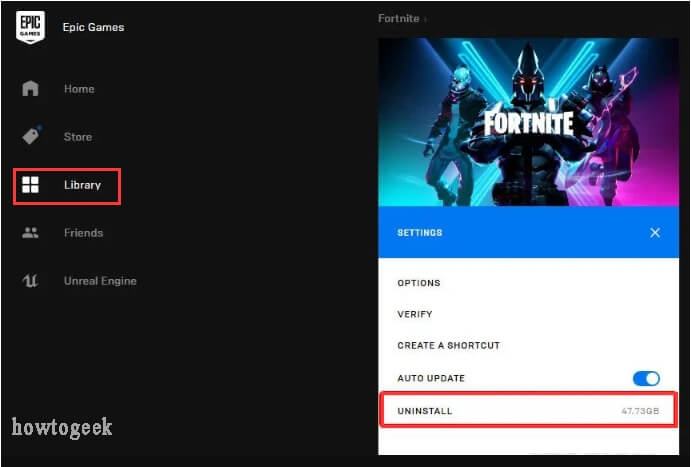 uninstall Fortnite with Epic Games Launcher Windows | Uninstall Fortnite with or without Epic Games Launcher PC Mac