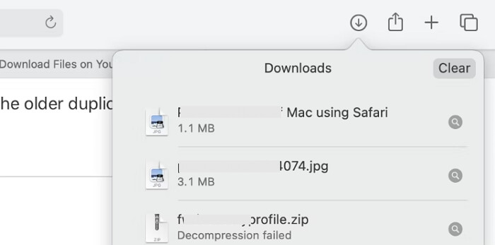 Safari-Downloads anzeigen | MacBook lädt keine Dateien herunter